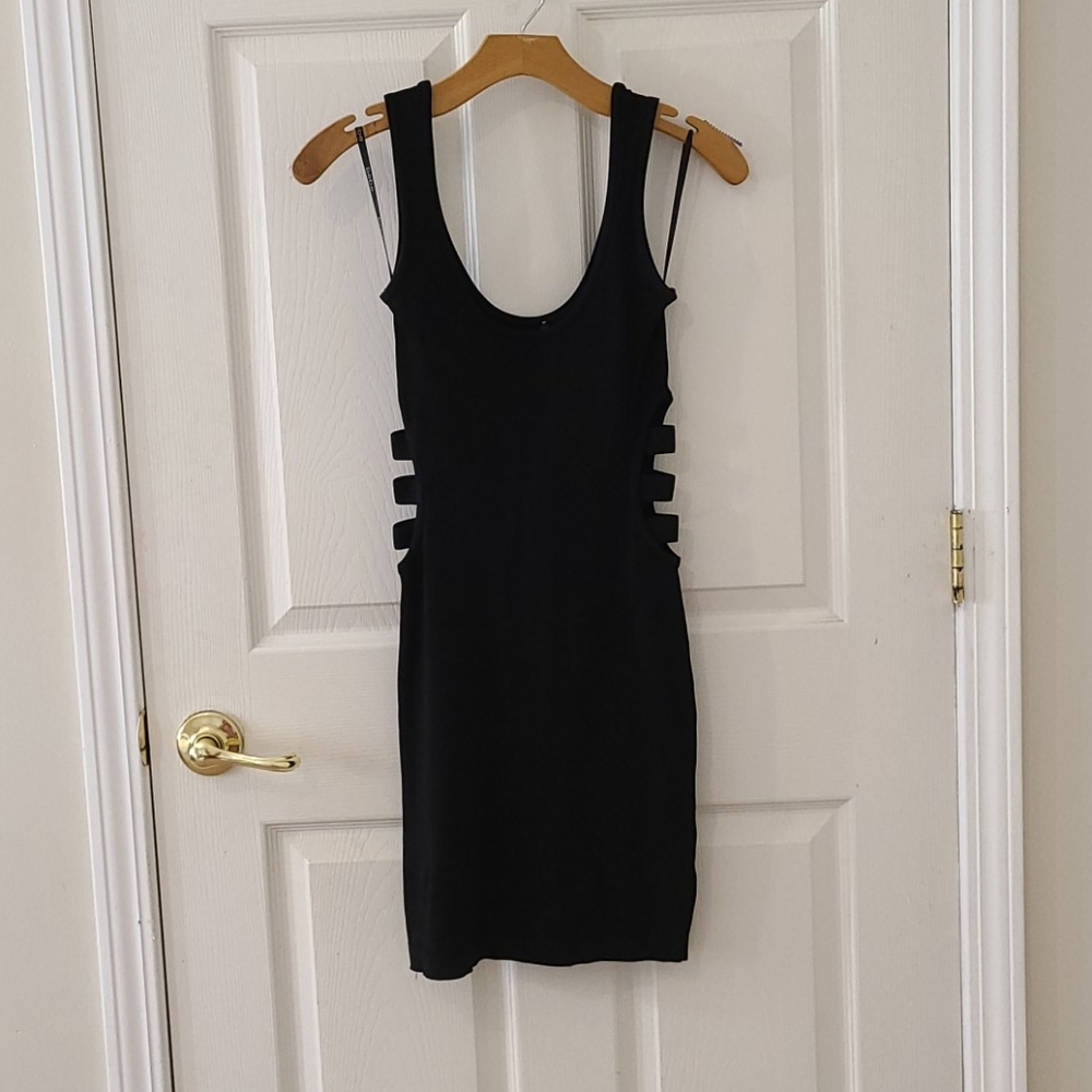 Gorgeous Black Bebe Bodycon Dress